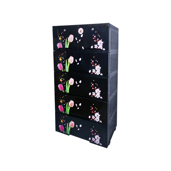 Hamko Pride Wardrobe 6 Drawer With 2 Lock