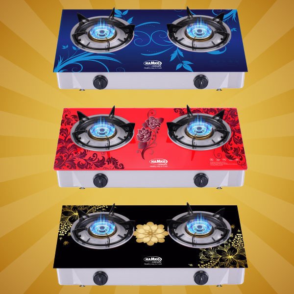 GAS STOVE Double Copper Burner - (90+90MM)-LPG