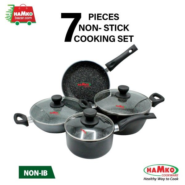 Non-stick Gift Set 7 Pcs-Non IB